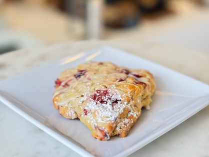 Sour Cherry Scone