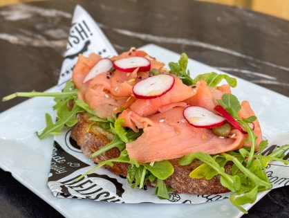 Smoked Salmon Toast