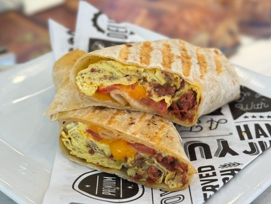 Soujouk Egg Wrap