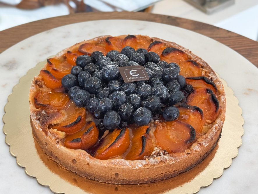 Apricot Blueberry Tart